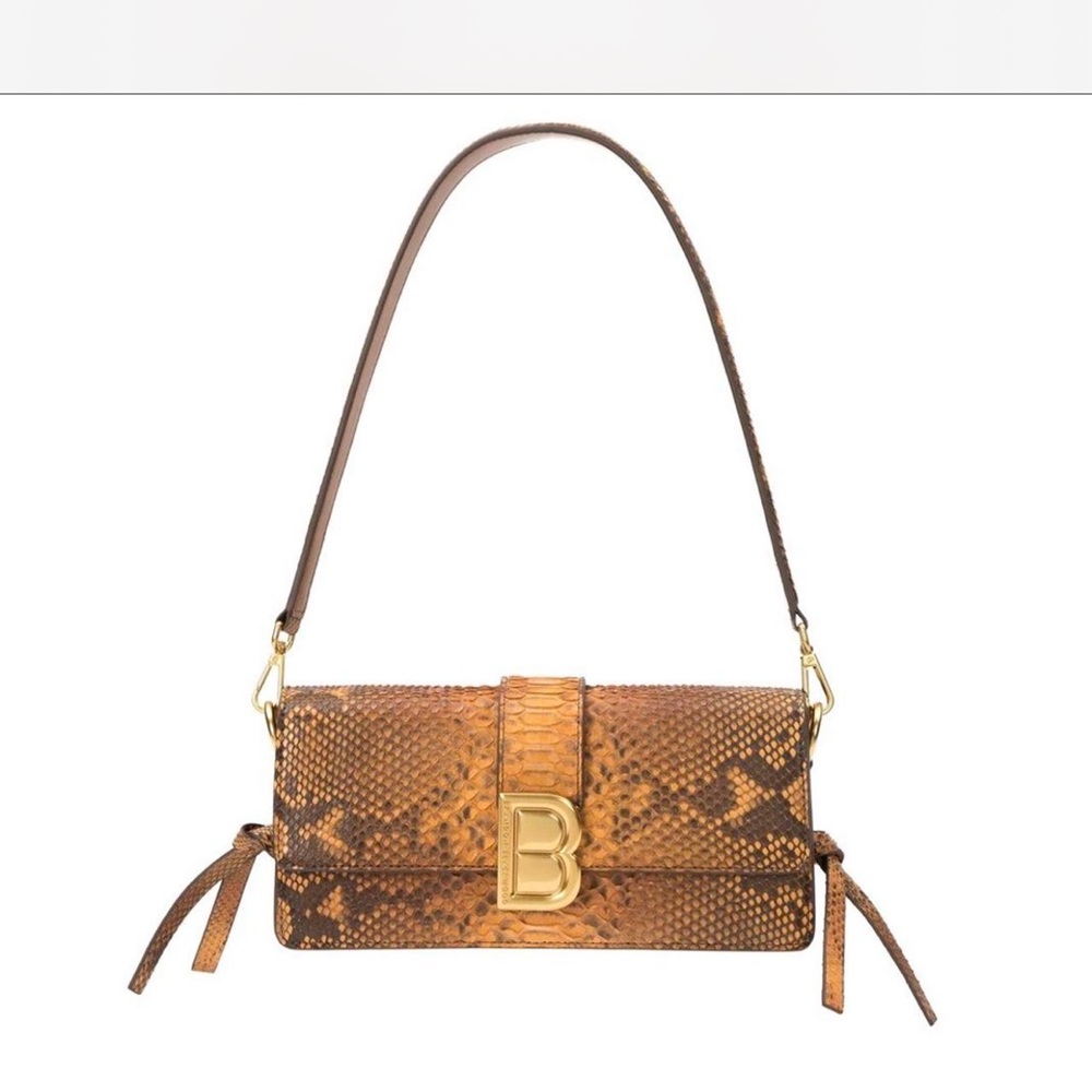 Brown Leather Shoulder Bag